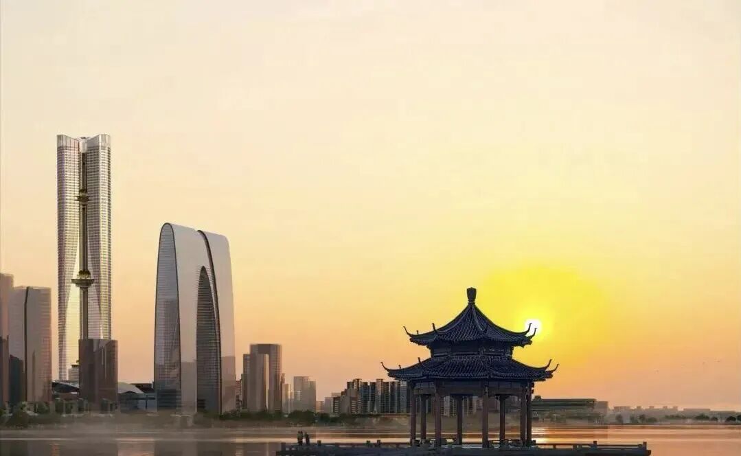 SOM Architecture Firm and East China Architectural Design Institute Collaborate on Suzhou's Second Tallest Building: China State Construction Wealth Center