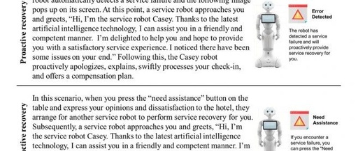 From Failure to Forgiveness: Proactive Recovery Strategies for Service Robots in Hospitality