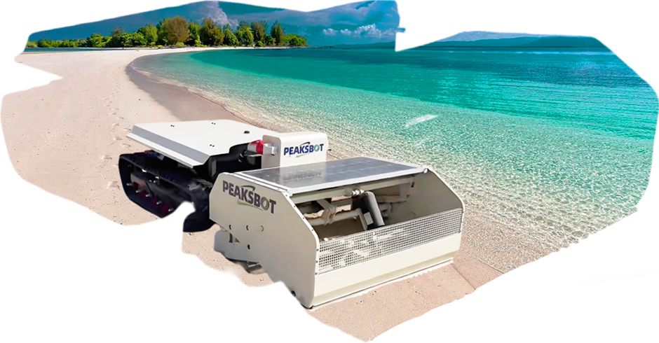 PEAKS-ECO: The Next Generation Intelligent Beach Cleaning Robot, Redefining the Ecological Beauty of Coastlines