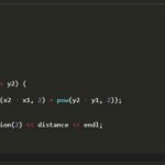 C++ Practice Problem - Calculate the Distance Between Two Points