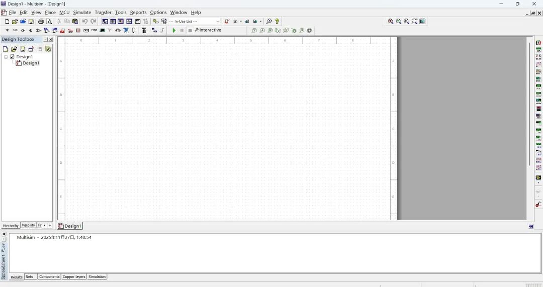 CMOS Inverter Simulation in NI Multisim