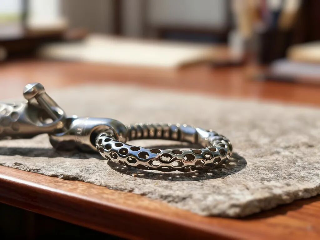3D Printing with Apple-Origin Titanium Powder! FEGVE Titanium Alloy Keychain and Whistle Experience