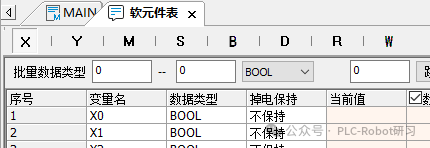 Understanding Variable Usage in Huichuan PLC Programming