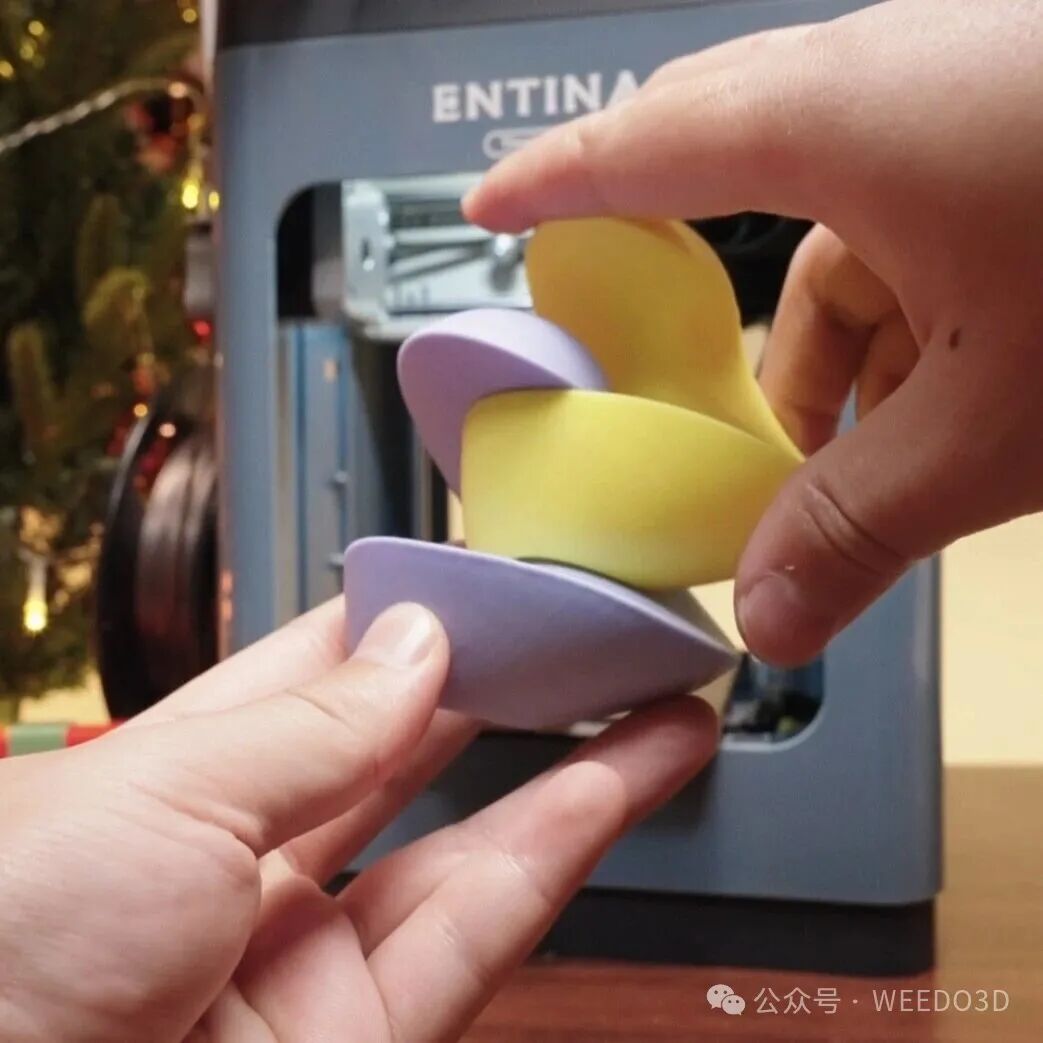 3D Printed Creative Ornament: The Romantic Art of Spiral Heart Assembly