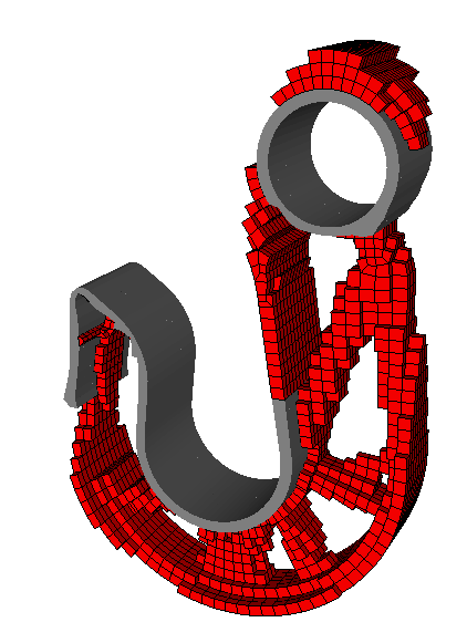 Lightweight Design of Robotic Hooks
