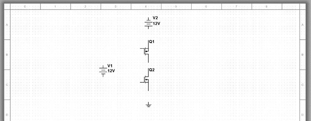 CMOS Inverter Simulation in NI Multisim