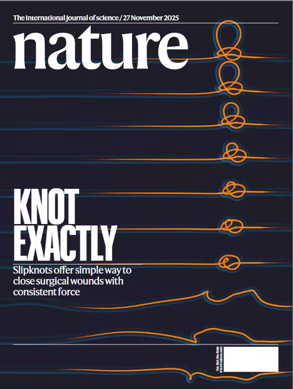 Precision Force Control in Robotics: A Knot Solution! Zhejiang University's Knot Technology Featured on the Cover of Nature! Endowing Robots with 'Muscle Memory'