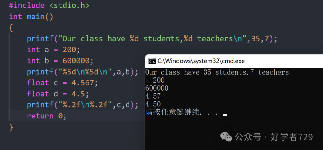 Day 4 of Learning C/C++: The printf and scanf Functions