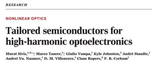 Science: Nanostructures + Ion Implantation = Custom Semiconductor Precise Control of High-Order Harmonics