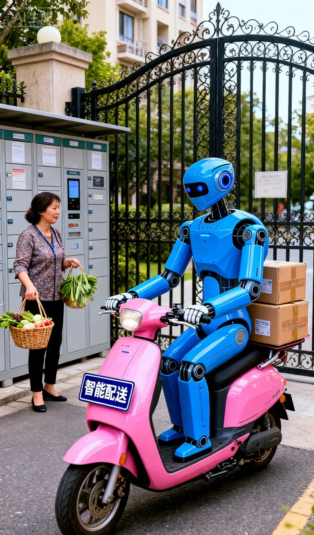 AI Painting: The Hardworking AI Intelligent Robot