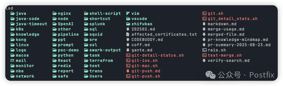 Enhancing the Linux ls Command with lsd