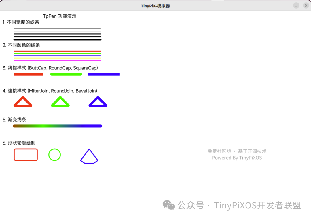 TpPen User Guide: A Brush Tool in Embedded GUI with Gradient and Cap Control