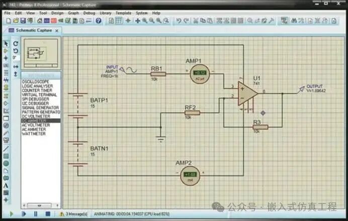 Using Virtual Instruments for Measurement in the Proteus Software Environment (Part 1)
