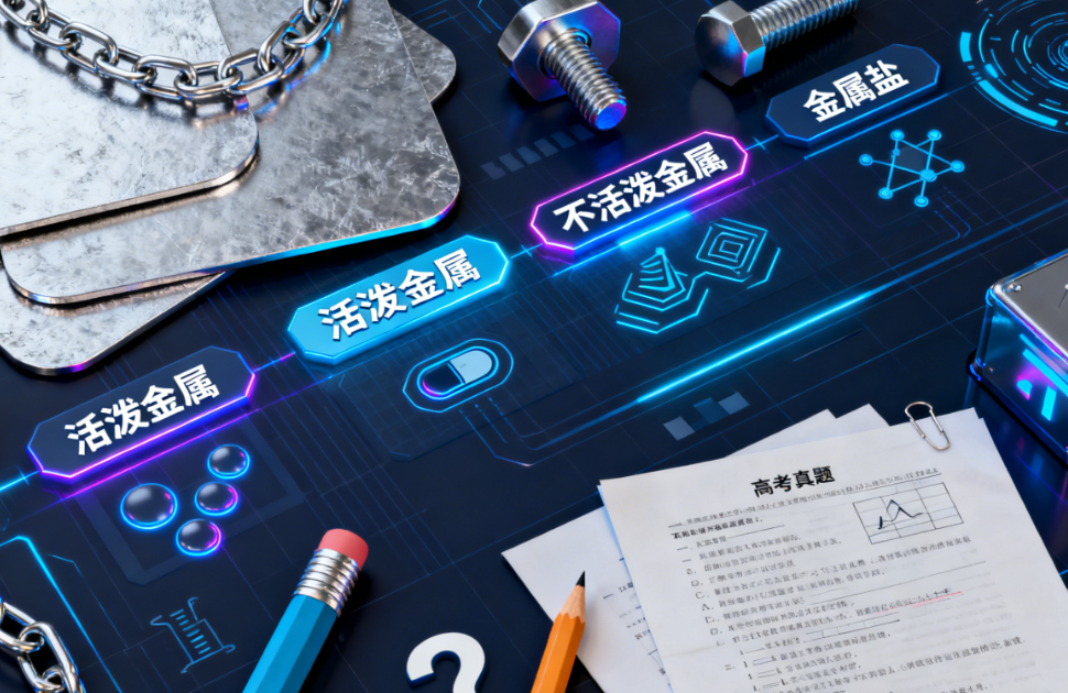 Compilation of High School Entrance Exam Questions on Metal Classification (with Explanations)