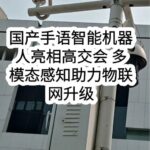 Domestic Sign Language Intelligent Robot Unveiled at High-Tech Fair: Multimodal Perception Boosts IoT Upgrades