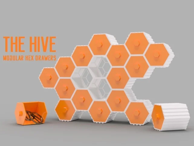 The Most Popular Modular Drawer System for 3D Printing