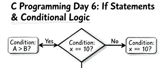 Day 6 of C Language: if Condition Judgement = Making Programs Make Decisions