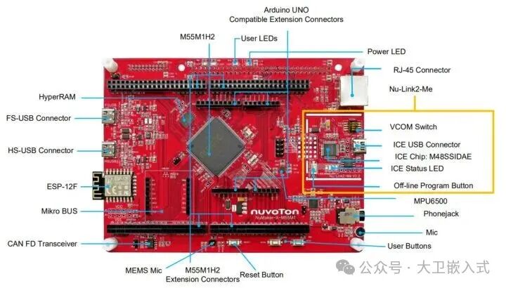 Nuvoton Launches Low-Power Arm Cortex-M55 Microcontroller NuMicro M55M1