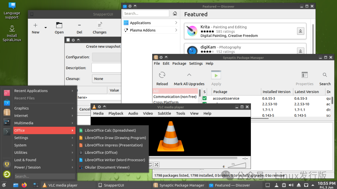 SpiralLinux: A User-Friendly Debian Derivative