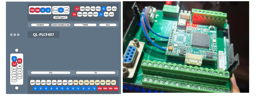 PLC Industrial Control Development Board - System Circuit Principles