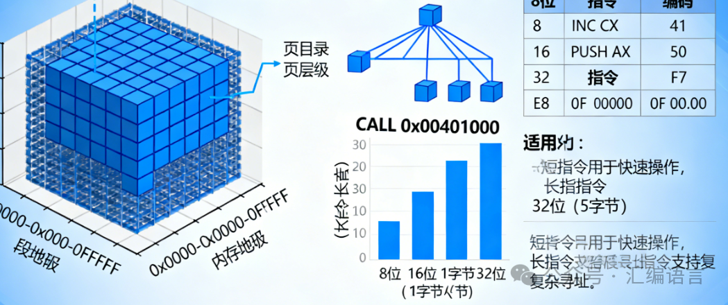 Detailed Explanation of Assembly Language Memory Models and Instruction Encoding