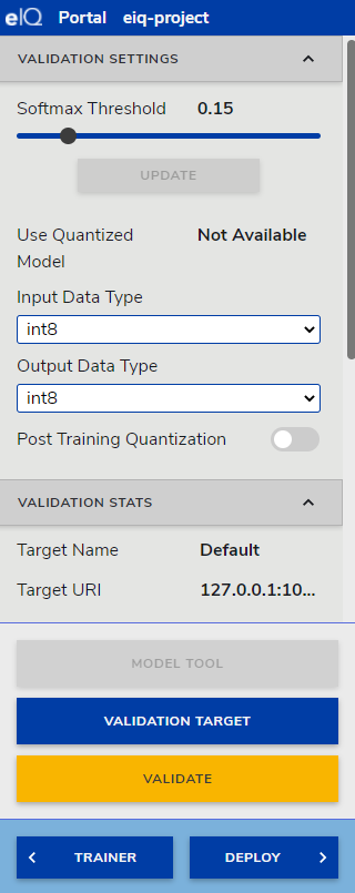 From Dataset to Inference on Board: How a Complete eIQ NPU Project Runs
