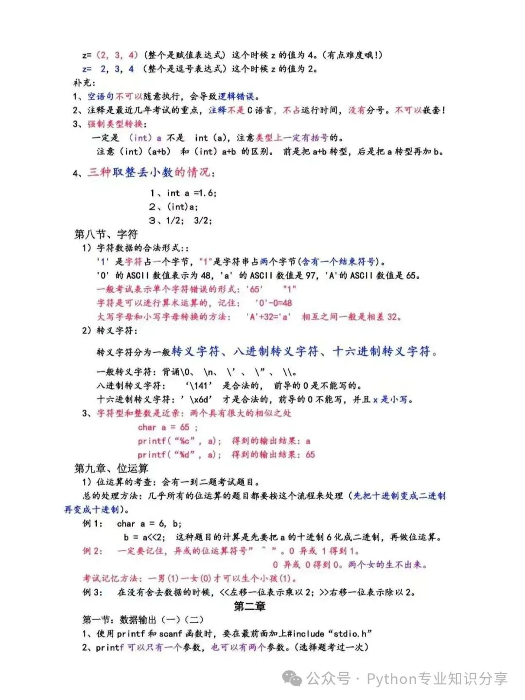 Why Struggle with Hundreds of Pages of Textbooks? Smart People Have Condensed C Language into Just 48 Pages!