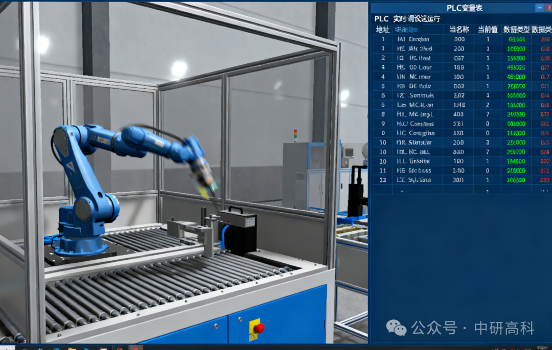 Introduction to Virtual Debugging: Connecting PLCs with Robot Simulation Models for Joint Debugging