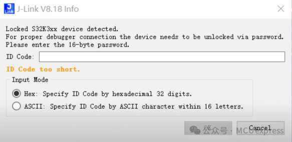Unlocking the S32K3 Using PE Multilink