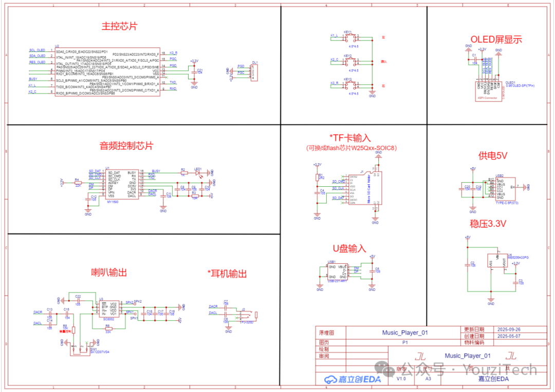 Music Player Project with 51 Microcontroller