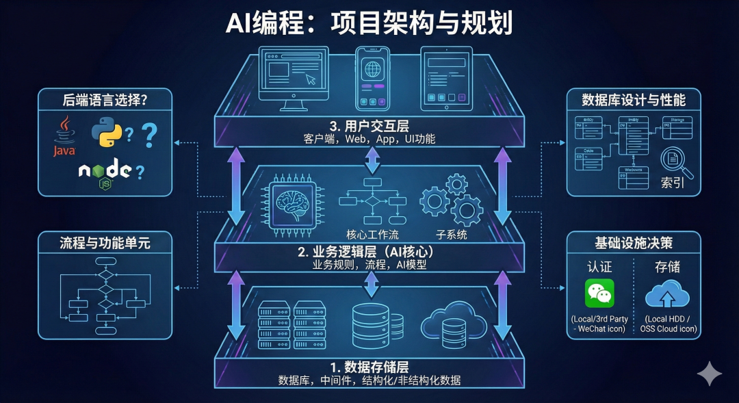 Who Says AI Programming Can Only Develop Toys? How to Handle Large Projects?
