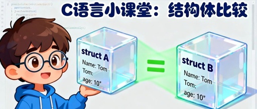 C Language Programming for Beginners: How to Determine Equality of Structs