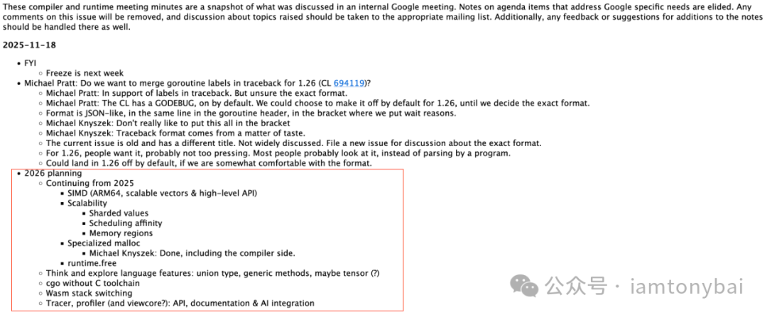 Go 2026 Roadmap Revealed: SIMD, Generic Methods, and CGO Without C Toolchain