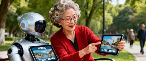 The First Generation of AI Retirement Robot Users in China: How the Post-60s Enjoy a Carefree Life That Makes Young People Envious!