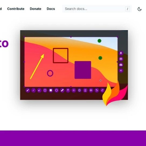 Screenshot Tool in Linux - Flameshot