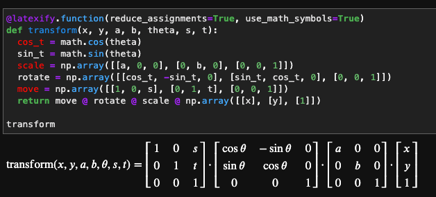 How to Elegantly Write LaTeX with Python?