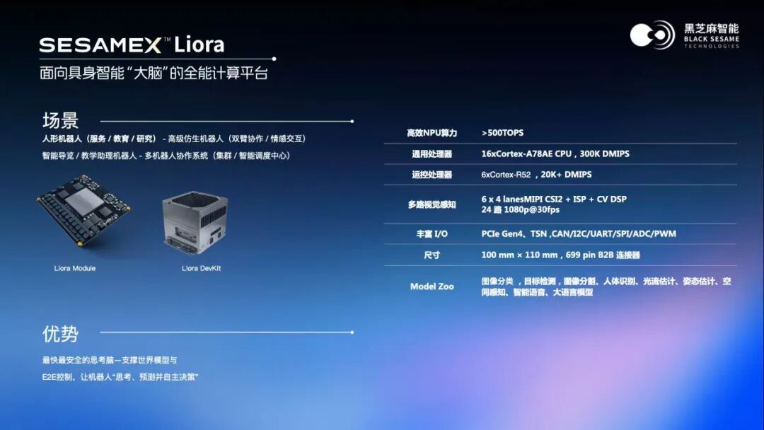 The Era of Full-Brain Intelligence Has Arrived: Black Sesame Intelligence Propels Robots Towards Evolution as Intelligent Entities