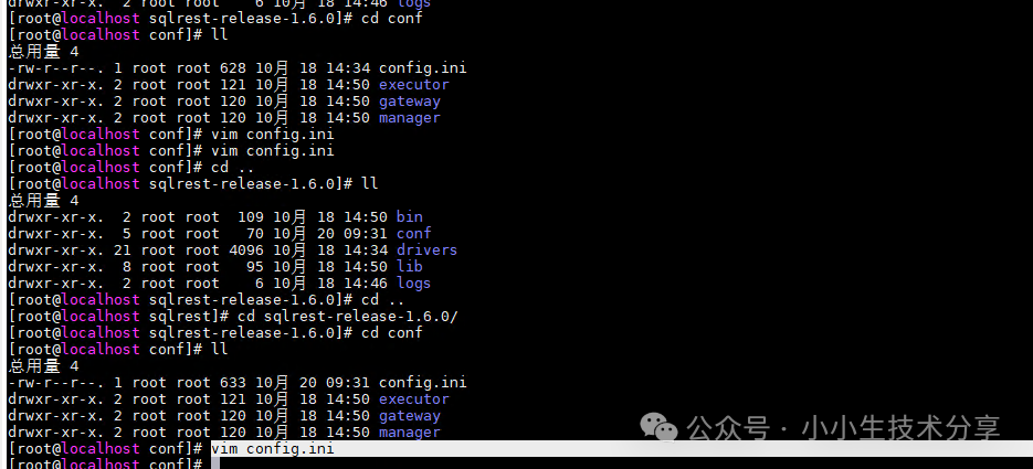 Technical Guide for Manual Compilation and Deployment of SQLREST on Linux