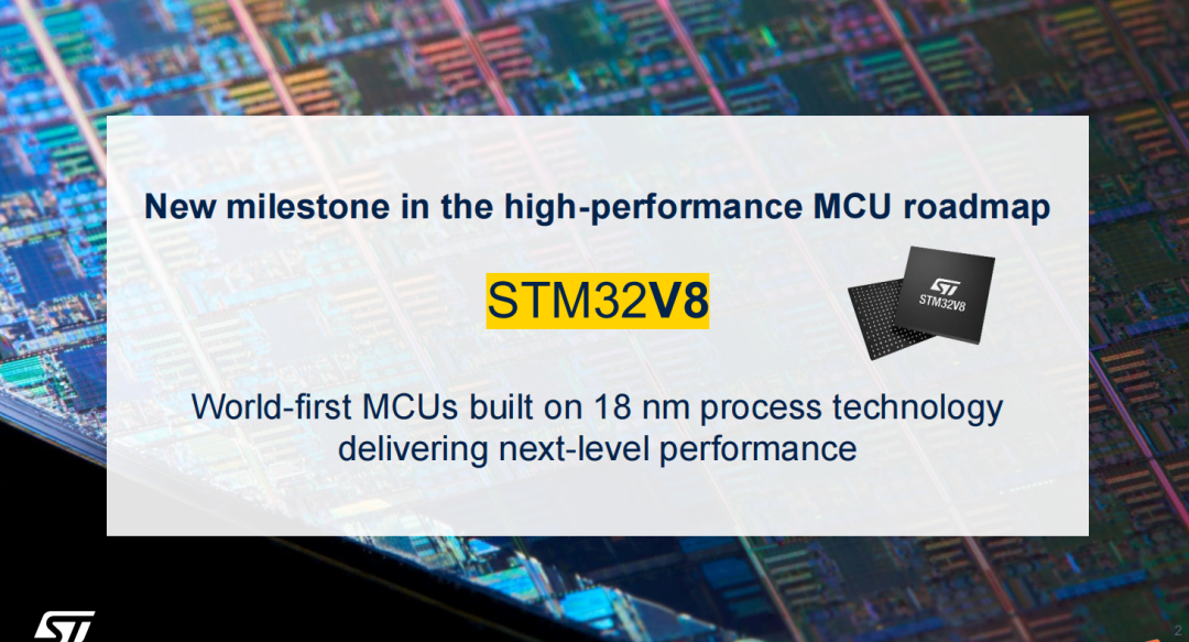 ST Launches the World's First 18nm MCU STM32V8, Recognized by SpaceX