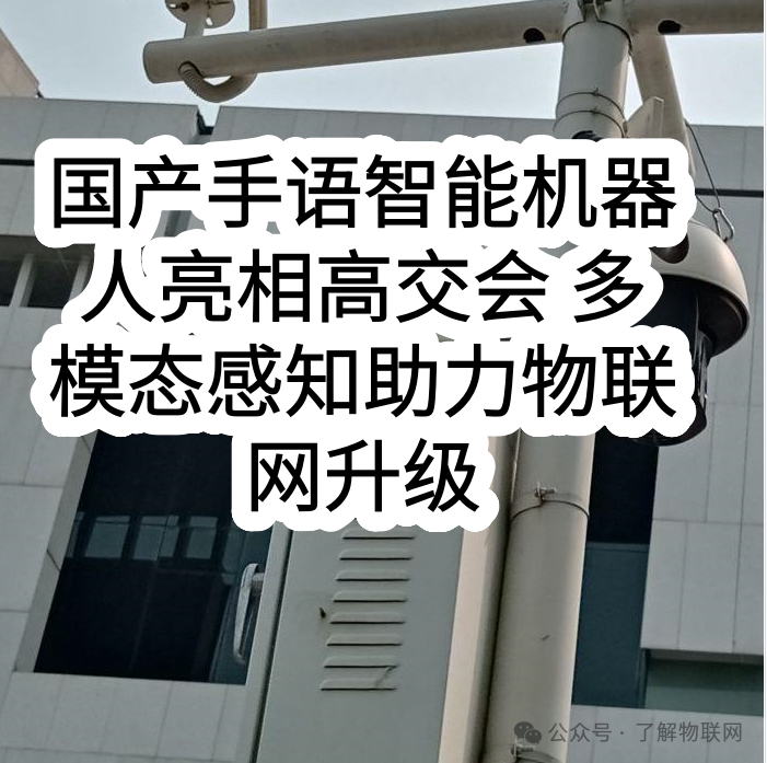Domestic Sign Language Intelligent Robot Unveiled at High-Tech Fair: Multimodal Perception Boosts IoT Upgrades