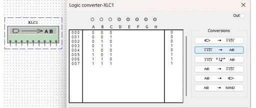 Using the Logic Converter in Multisim for Digital Circuit Simulation