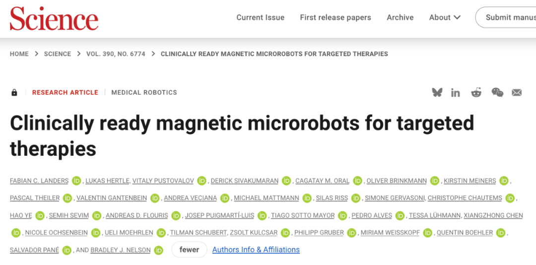 Breakthrough: Scientists Create Microrobots for Precise Drug Delivery Inside the Body, Ready for Human Clinical Trials
