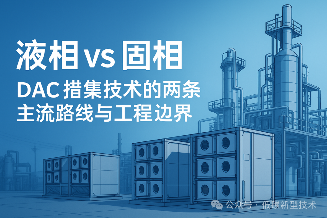 Liquid Phase vs Solid Phase: Two Main Routes and Engineering Boundaries of DAC Capture Technology