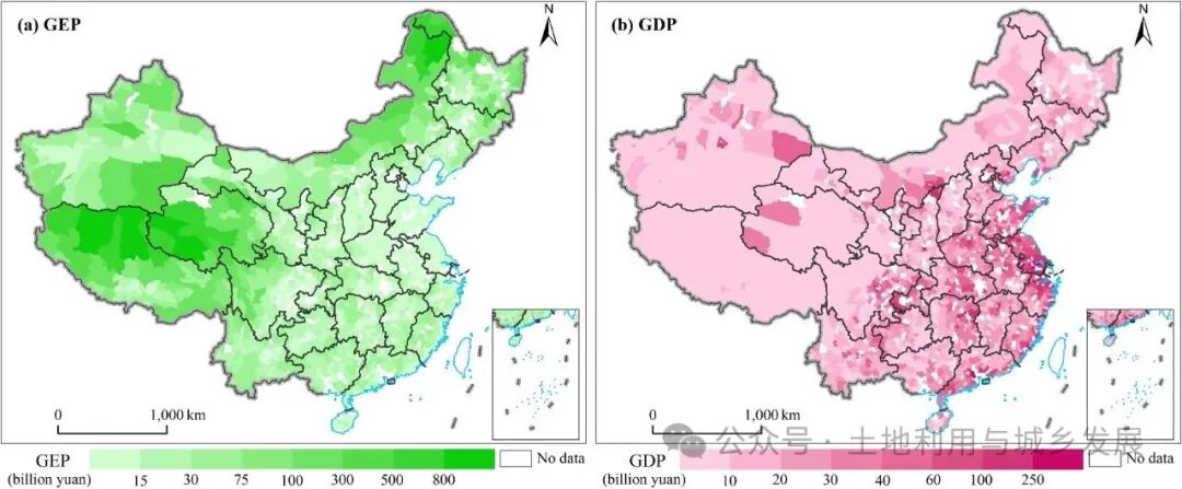 Quantifying the Industrial Development Modes and Their Capability of Realizing Ecological Value in Rural China