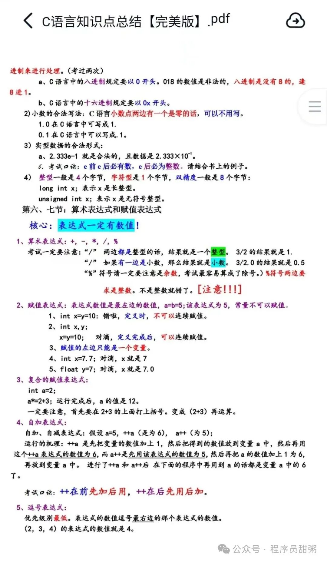C Language Exam Progress at Zero: Memorizing for the Exam is Like Copying Answers