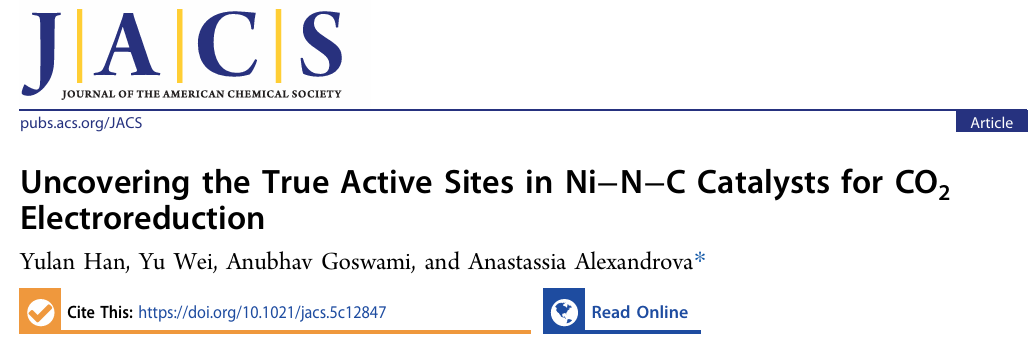 Uncovering the True Active Sites in Ni−N−C Catalysts for CO₂ Electroreduction