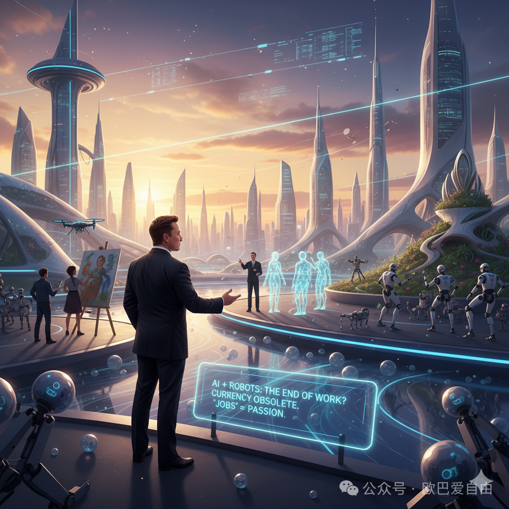 Elon Musk's New Prophecy: Achieving Communism with AI and Robots!?