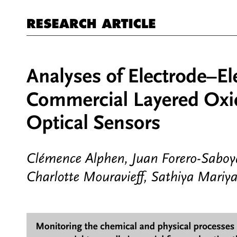 Analysis of Electrode-Electrolyte Interactions in Commercial Layered Oxide/Hard Carbon Sodium-Ion Batteries Using Optical Sensors