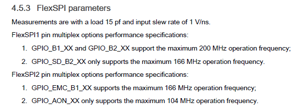Three Key Factors Affecting the Speed Limit of FlexSPI Peripherals in i.MXRT