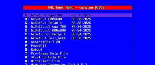 How to Backup and Restore Linux with G4L